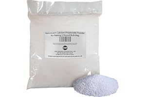 NatureJam Calcium Propionate Powder for Baking 2 Pounds Bulk Bag