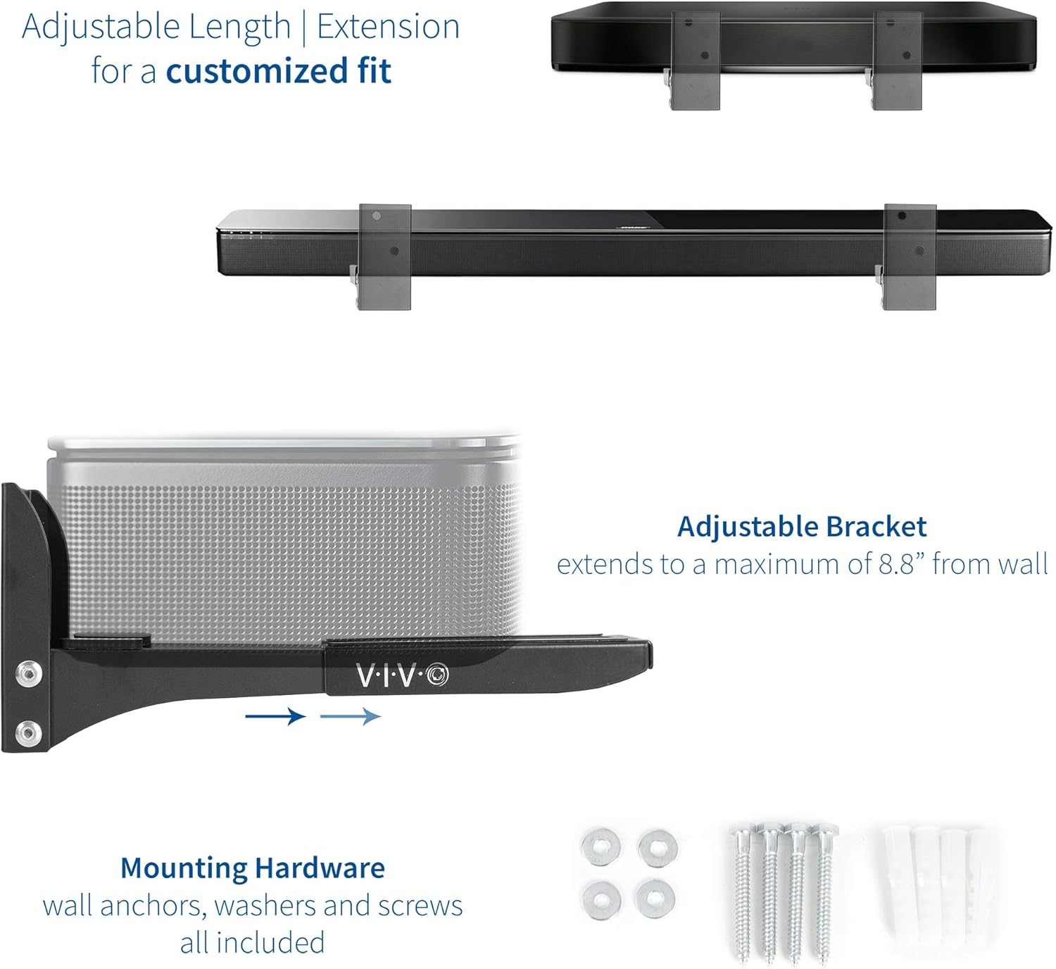 l bracket for soundbar