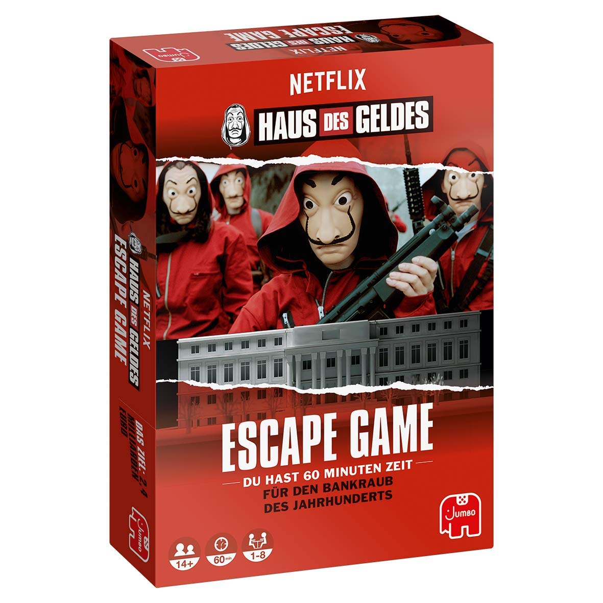 Jumbo Spiele Heist - The Escape Game for the Series - Escape Room Game from 14 Years