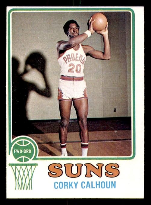 197374 Topps 166 Corky Calhoun Near Mint Suns