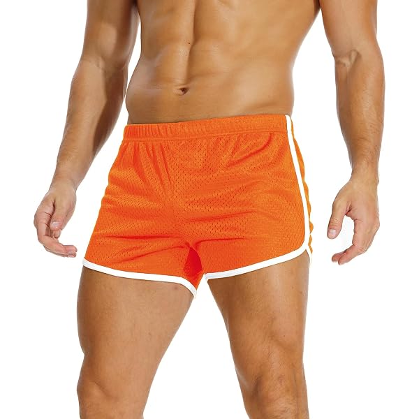 SHZNSJWDKJ Lightweight Quick Dry Men's Mesh Athletic Shorts For Workout And Running By Gymape