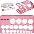 Nipple Rulers, Flange Inserts Sizing Measurement Tool for Breast, Soft Silicone Flange Size Measure, Nipple Measuring for New Mums/Women…