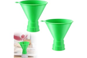 Threaded Funnel Easy Fill Funnel, Twist On Empty Spray Bottle Refill Adapter Fit for Various Size Bottles Home, Car Detailing
