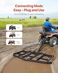 VEVOR Drag Harrow, 84" Width Tow Behind Drag