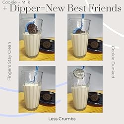 COOKIE DIP AND OREO COOKIES. Six Cream Filled