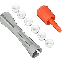WUSJCOF Clé Universelle Pour Siège De WC - Outil De Montage Avec Adaptateur Écrous Et Rallonge Cliquet - Articulée