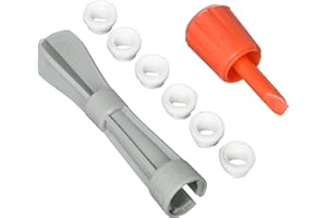 Ginsey Home Solutions One Toilet Seat Tightening Kit, 1, Gray