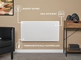 Adam Solis NDT-22B1 White Ceramic Core Electric Radiator 2000W Wall Mounted view 3