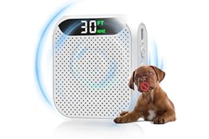 MALOK Anti Barking Devices, 50FT Effective Range and 3 Adjustable Modes, Rechargeable Ultrasonic Bark Box Dog Barking Deterrent Devices, Suitable for All Kinds of Large and Small Dogs