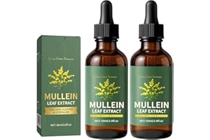 Premium Pure Mullein Leaf Extract Drops, Concentrated Liquid Formula (2)