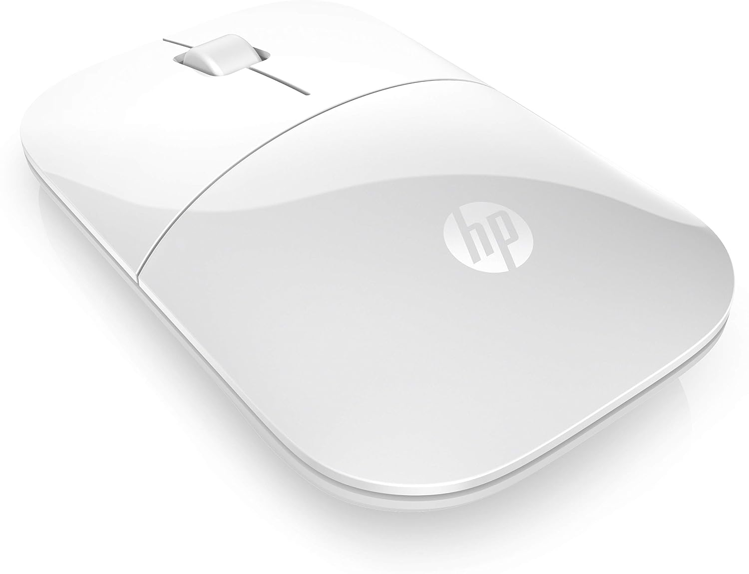 Raton óptico inalámbrico  HP Z3700 RF 1200DPI Blanco (Ambidiestro)  Pilas)