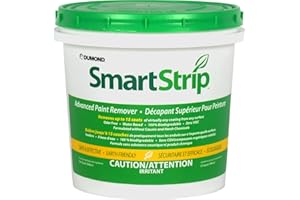 Dumond Smart Strip Advanced Paint Remover, for Removal of Acrylic, Latex, Oil & Water-Based Coatings, Non-Caustic Formula, In
