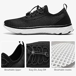 ALEADER Xdrain Women Aqua Water Shoes, Quick-Dry
