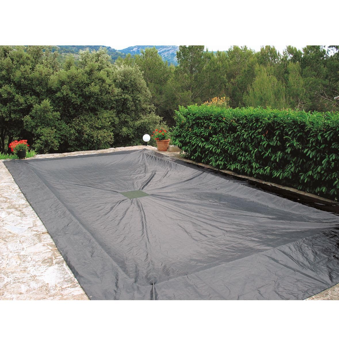 WERKA PRO Protective Cover for Rectangular Swimming Pools 140 g/m2 6 x 10 m