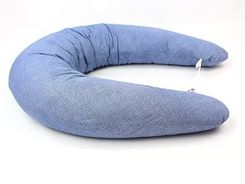 Opadi 20057 XXL Stillkissen/Seitenschläferkissen 205cm, blau