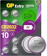 GP Extra CR2032 3V Lithium Coin Batteries 10 Pack - Long Lasting Button Cell view 8