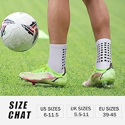 YUFREE SUN Men's Soccer Socks - Non Skid Anti Slip