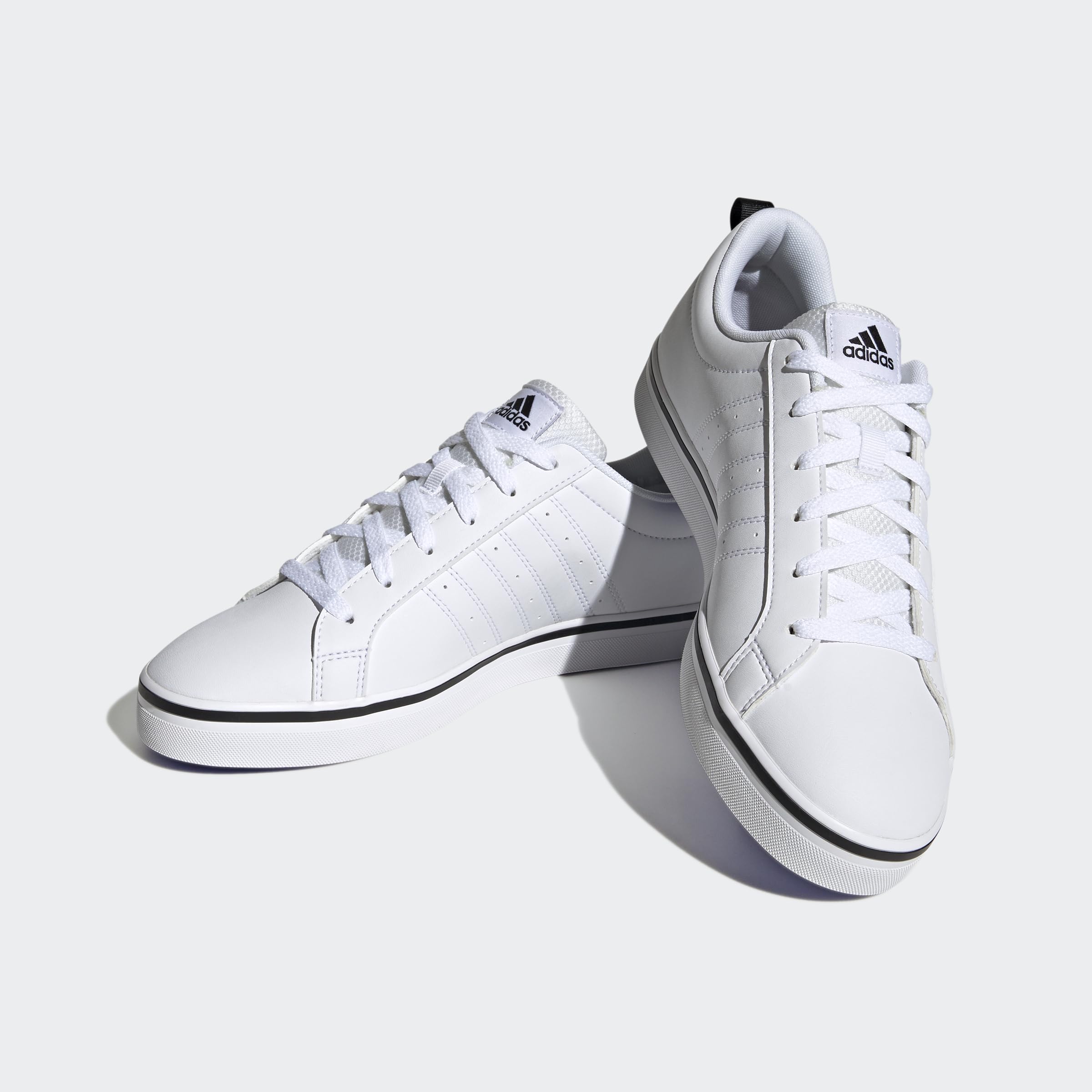 adidas Unisex VS Pace 2.0 Shoes, Cloud White / Core Black / Cloud White, 43 1/3 EU 7