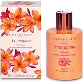 L'Erbolario Shower Gel – Moisturizing Body Wash with Citrus Floral Scent – Toning Body Soap for Smooth Skin and Delicate Care - Frangipani - 10.1 oz