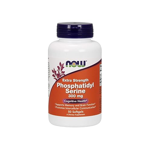 NOW Supplements, Phosphatidyl Serine 300 mg, Extra Strength, with Phospholipid compound derived