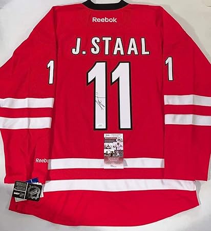 carolina hurricanes game worn jersey