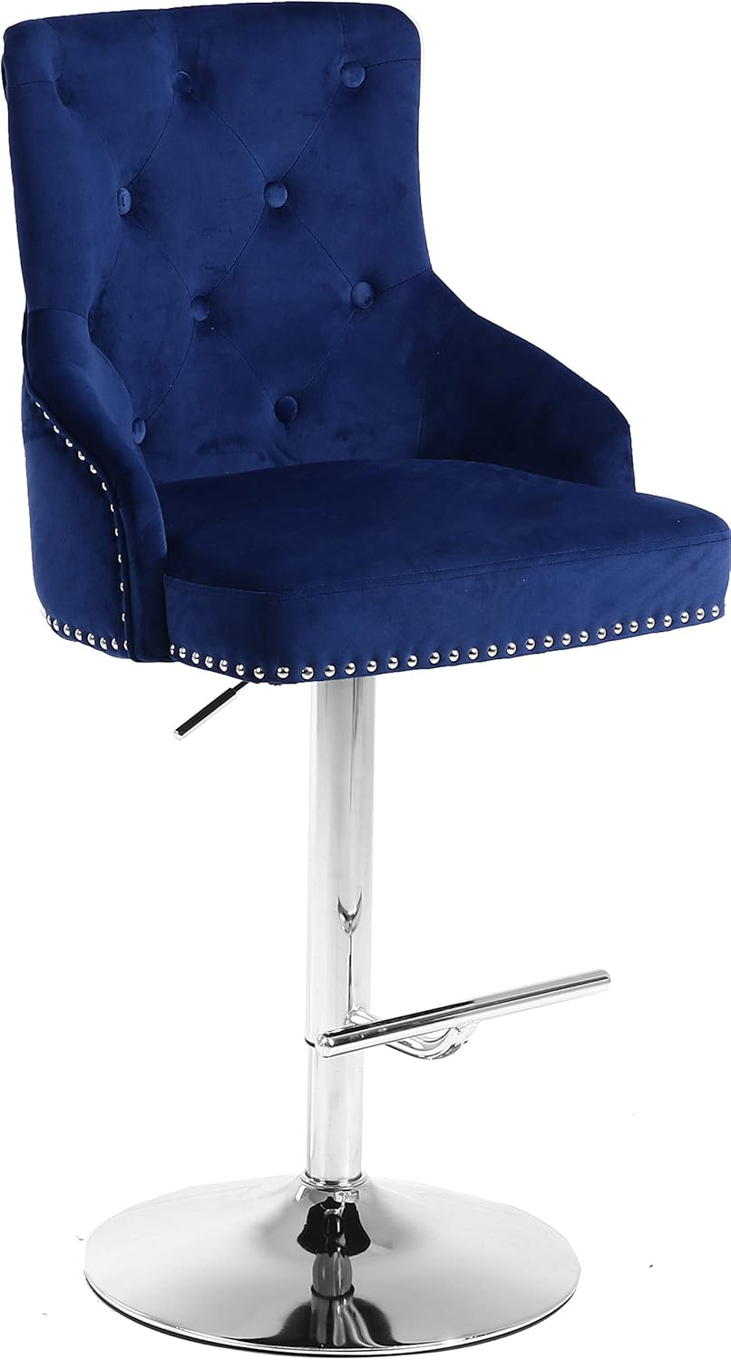 Best Bar Stool Chrome Fabric