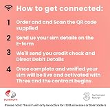 Scancom 3 Unlimited Calls Texts Data SIM Monthly Contract £12/mo 24mo Port view 2