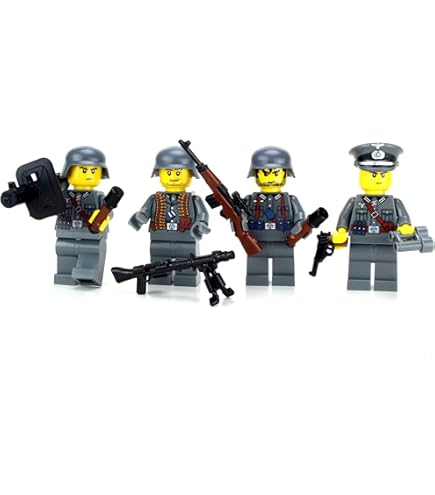 THE CONFEDERATE SOLDIER フィギュア Amazon.com: Battle Brick 1.6 Inches Tall Union and