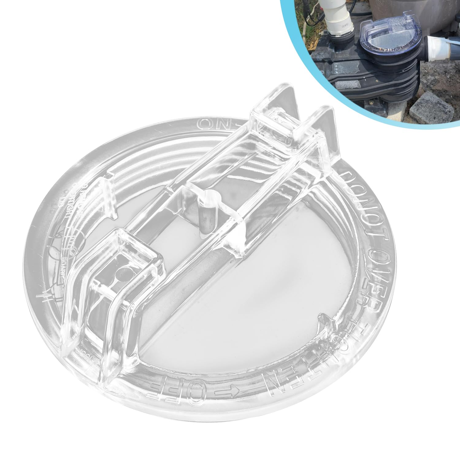 Photo 1 of C3-185P Pool Pump Trap Cover/Lid Replacement for Sta-Rite DynaGlas Max-E-Pro/Dura-Glas II Pumps C3-185P, V26-362