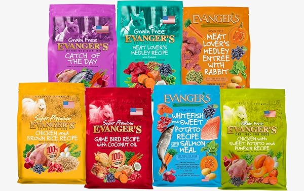 EVANGER’S SUPER GAMEBIRD RECIPE WITH COCONUT OIL DRY DOG FOOD – 4.4 LB BAG – HYPOALLERGENIC DUCK & TURKEY FORMULA – GRAIN-FREE, SUPPORTS DIGESTIVE & COAT HEALTH