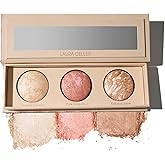 LAURA GELLER NEW YORK Geller's Greatest Lift-n-Glow Baked Trio Palette - Highlighter, Blush, Bronzer - All Skin Tones