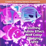 Global Gizmos Bubble Fish Lamp 32cm Colour Changing Mood Light view 4