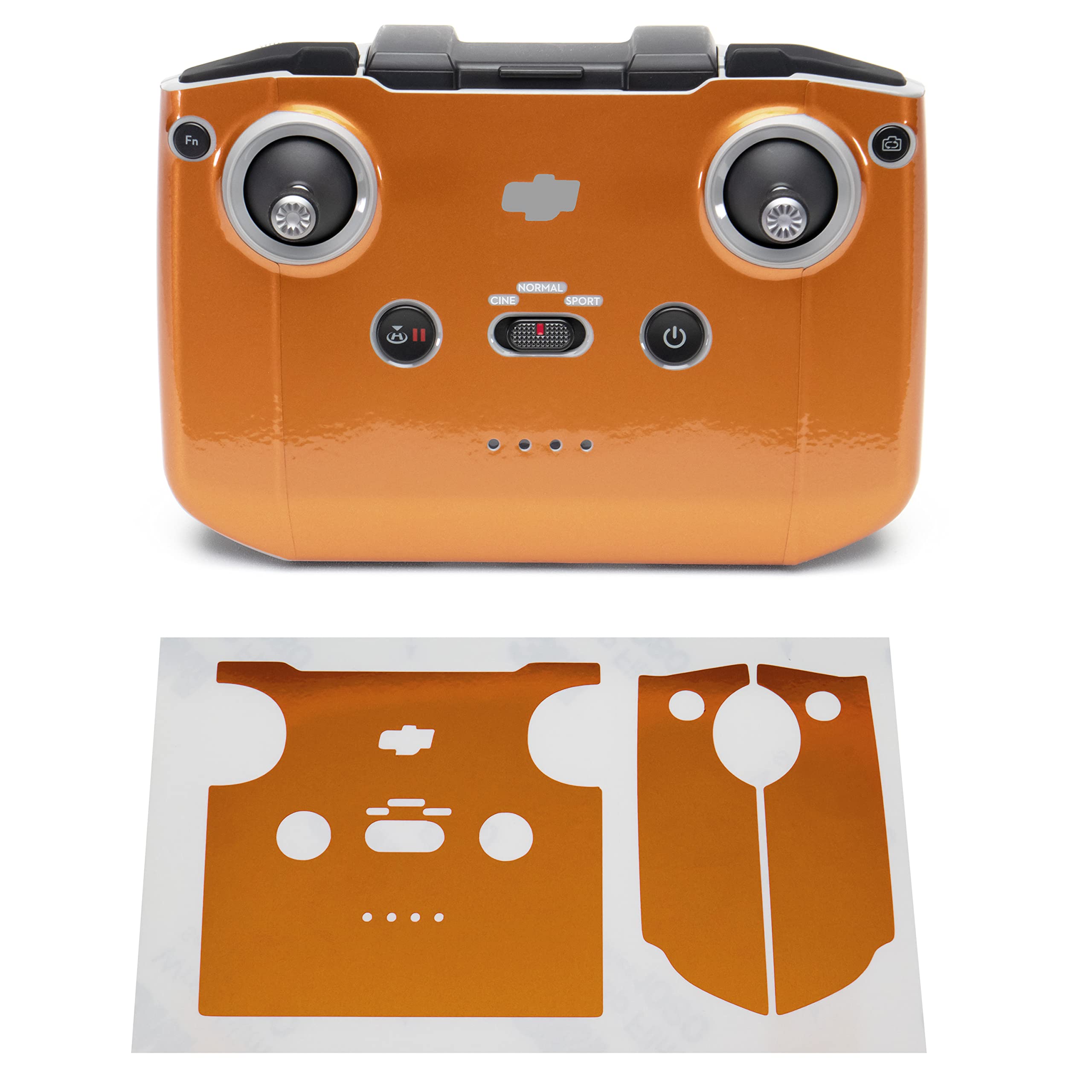 WRAPGRADE Skin Stickers for DJI RC-N1 (Butterfly Copper)