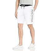Nautica Mens Fleece Knit Logo Shorts
