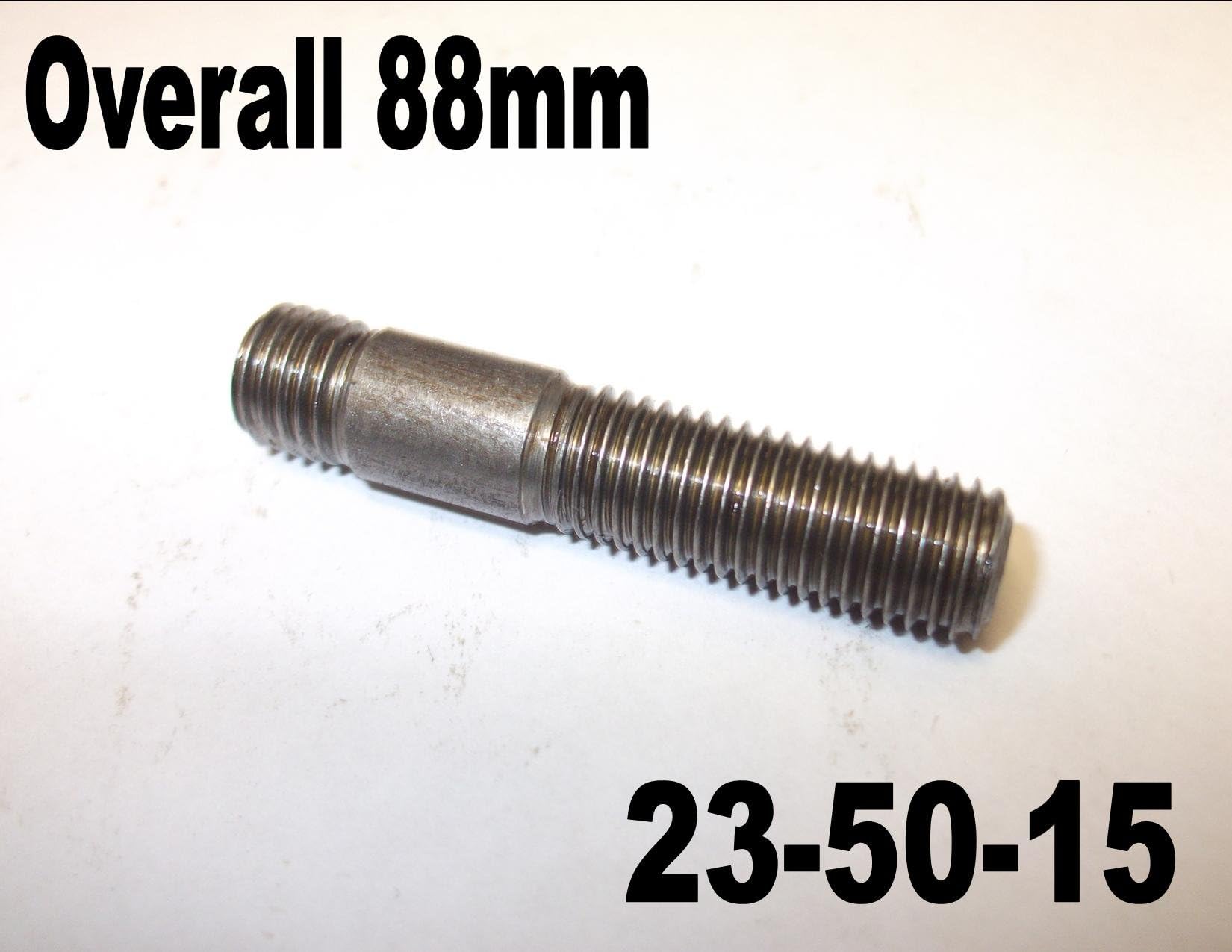 8 x M8 88mm Exhaust Manifold Studs Overall 88mm 23-50-15