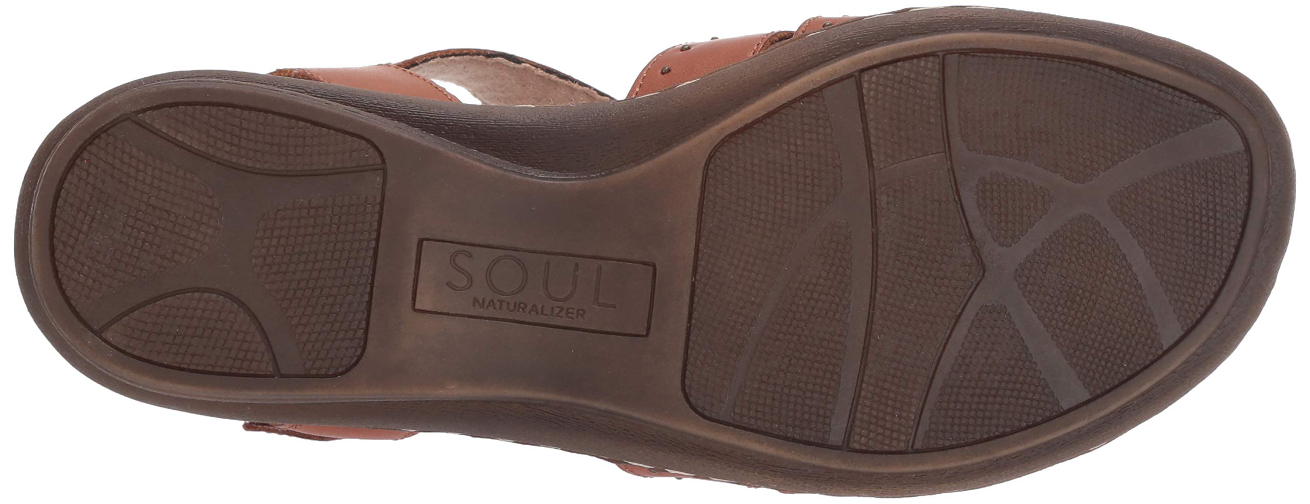 SOUL Naturalizer Women's BEACON Sandal, SADDLE, 11 M US - Image 4