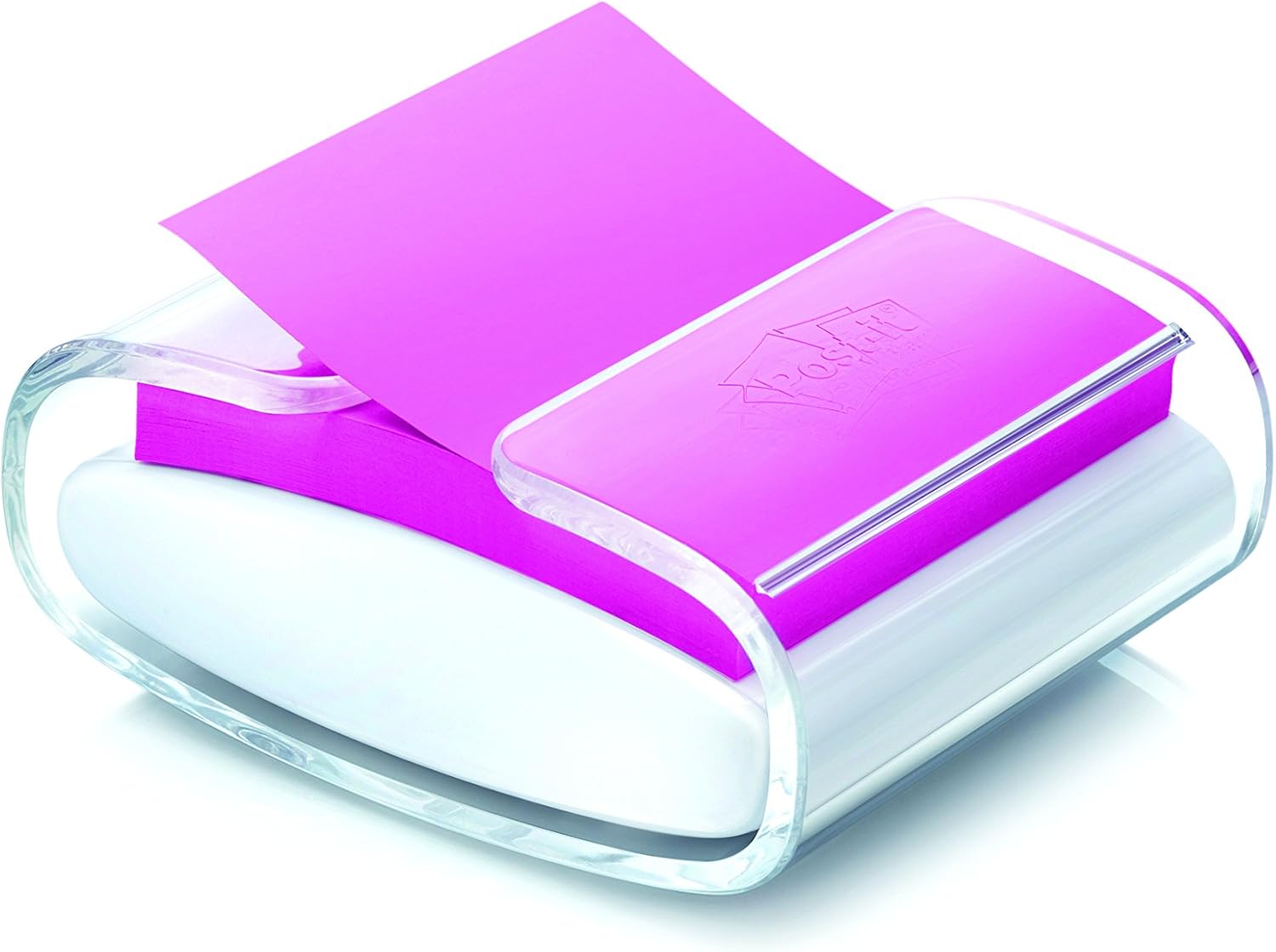 Porta Post-it transparente