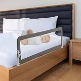 ebebek baby plus Extra Wide Toddler Bed Rail 150x48.5x35 cm Grey/White view 5