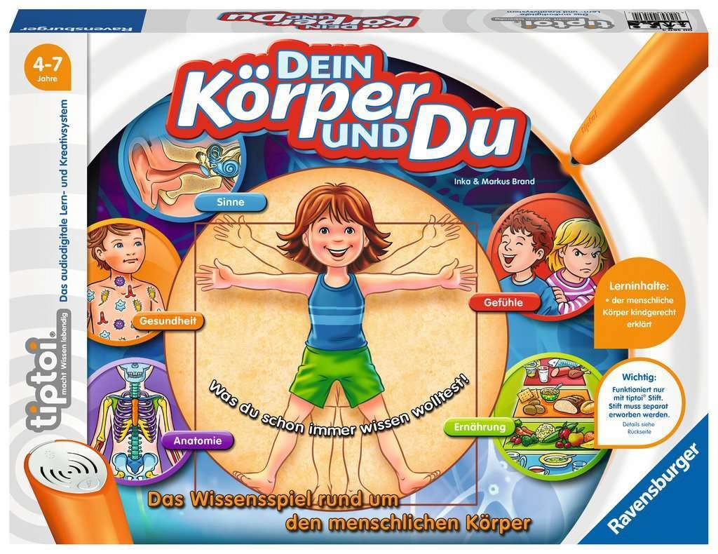 tiptoi® Dein Körper und du: Das Wissensspiel rund um den menschlichen Körper