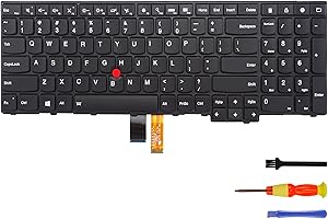 Replacement Keyboard with Backlit for Lenovo Thinkpad T550 T540 T540P T560 W540 W541 W550 W550S L540 L560 P50S L570 (US Engli