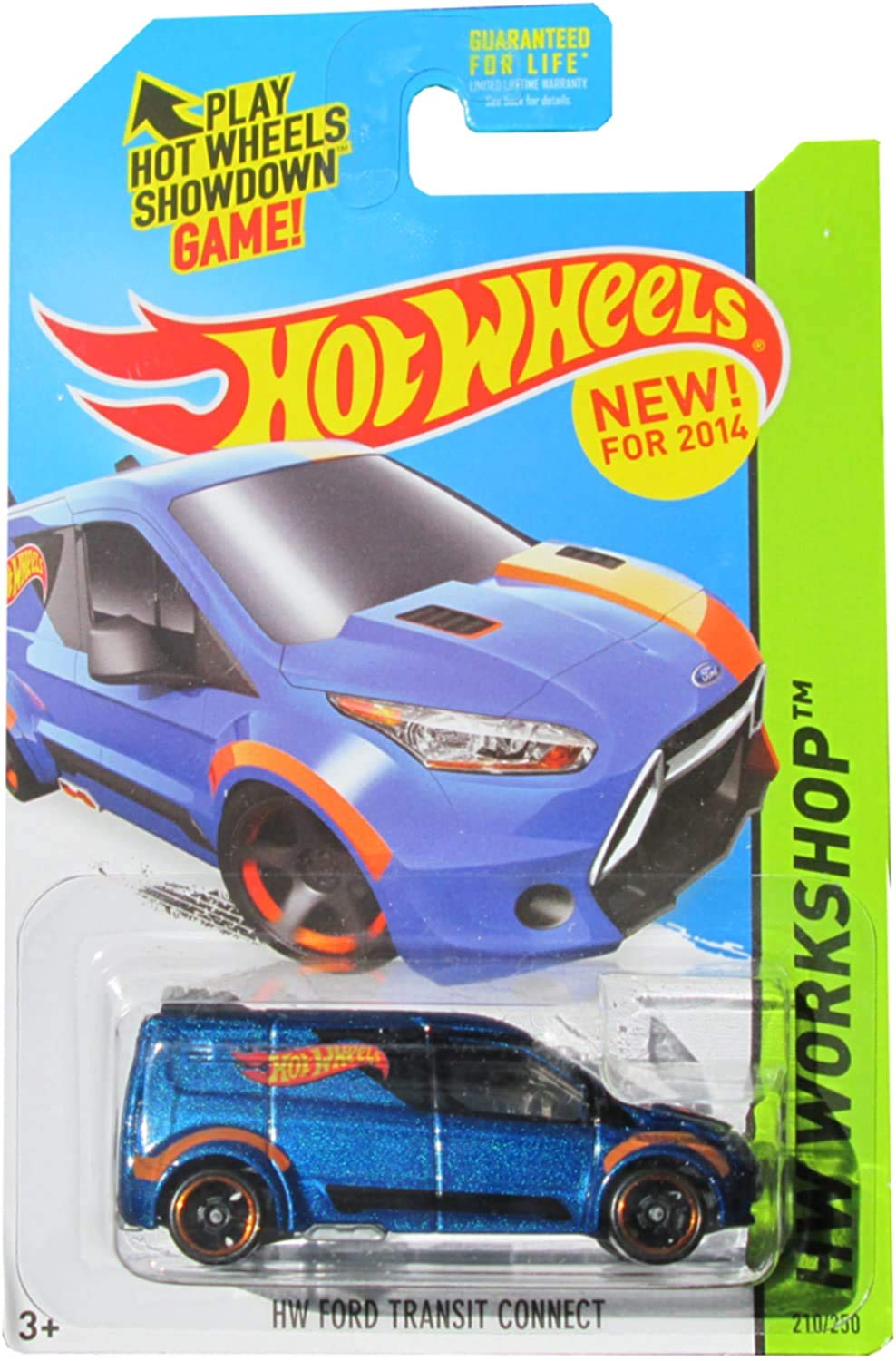 FORD TRANSIT CONNECT HOT WHEELS [blue] by Hot Wheels