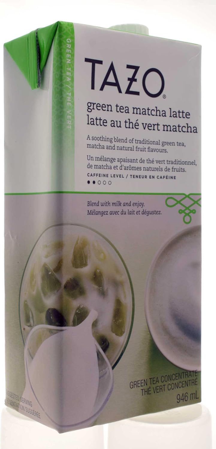 Tazo Green Tea Matcha Latte Concentrate 946ml / Tazo latte au thé vert