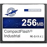 Dogfish 256MB Compact Flash Memory Card High Performance Industrial CF Type I Card FAT16 for Industrial Equipment and Vintage Digital Cameras