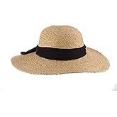 Scala Women's Big Brim Raffia Hat