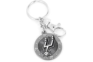 AMINCO NBA Impact Keychain - Colorful and Durable Keychain Accessories for Keys, Bags & Purses