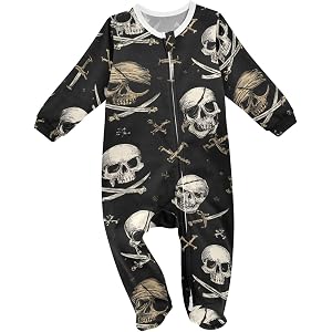 Mazeann Baby Sleepers Newborn Baby One-Piece Footies for Girl Boy