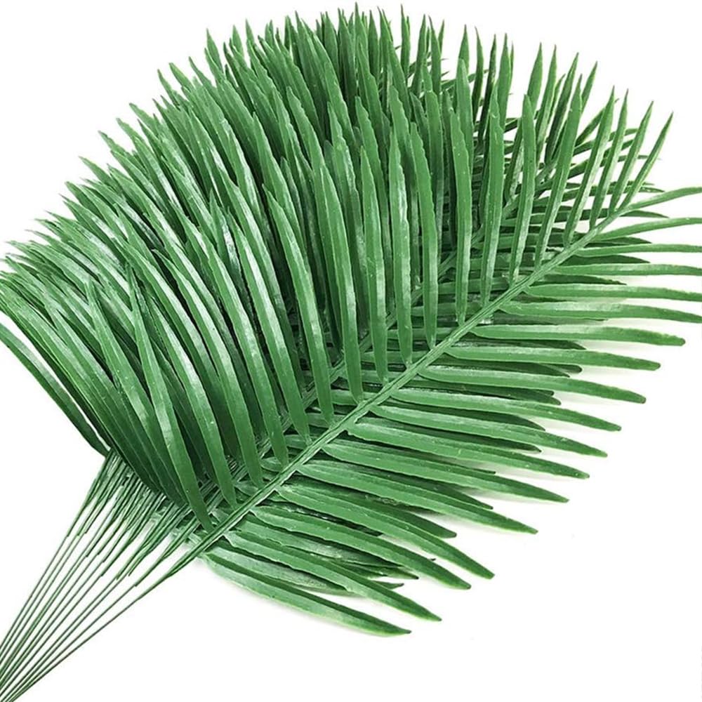 Antspirit Plants Faux Fake Tropical large Palm Tree Leaves for Home Kitchen Party Flowers Arrangement Wedding Decorations