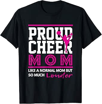 proud cheer mom shirts