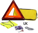AA French Travel Kit AA5465 Breathalysers Warning Triangle High-Vis Vest Beam
