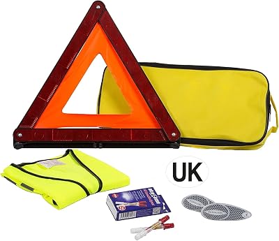 AA French Travel Kit AA5465 Breathalysers Warning Triangle High-Vis Vest Beam